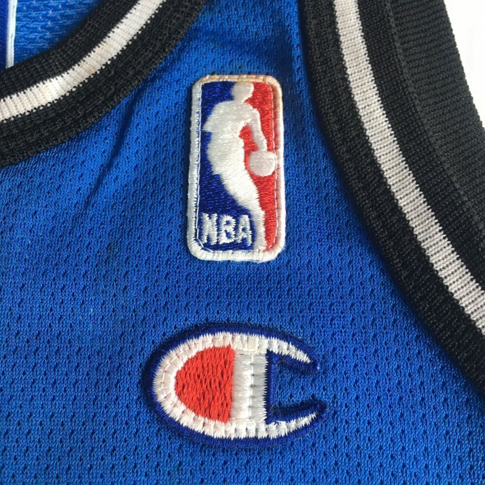 Kid Vintage **Signed by Shaq Shaquille O'neal** Orlando Magic Basketball Jersey - Picture 14 of 14